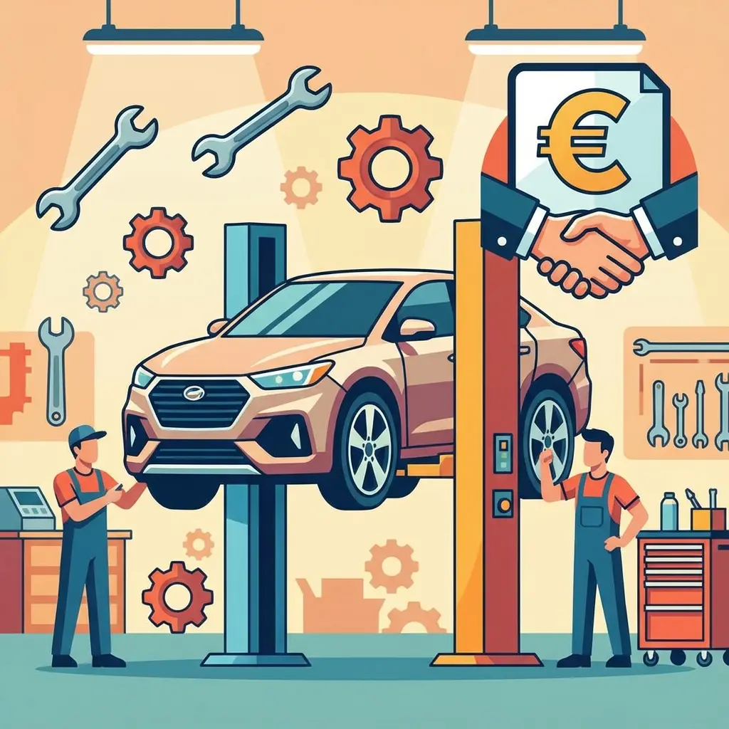 Kredit für Autoreparatur: Wenn das Auto kaputt ist (2026)