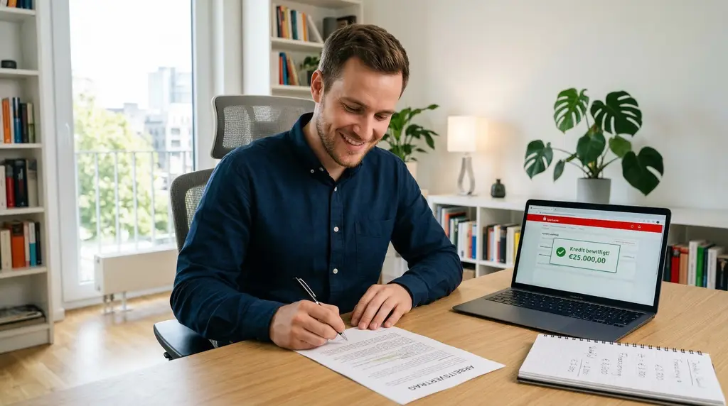 Kredit mit befristetem Arbeitsvertrag 2026: So geht's