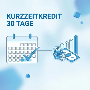 Kurzzeitkredit 30 Tage: Minikredit mit kurzer Laufzeit 2026