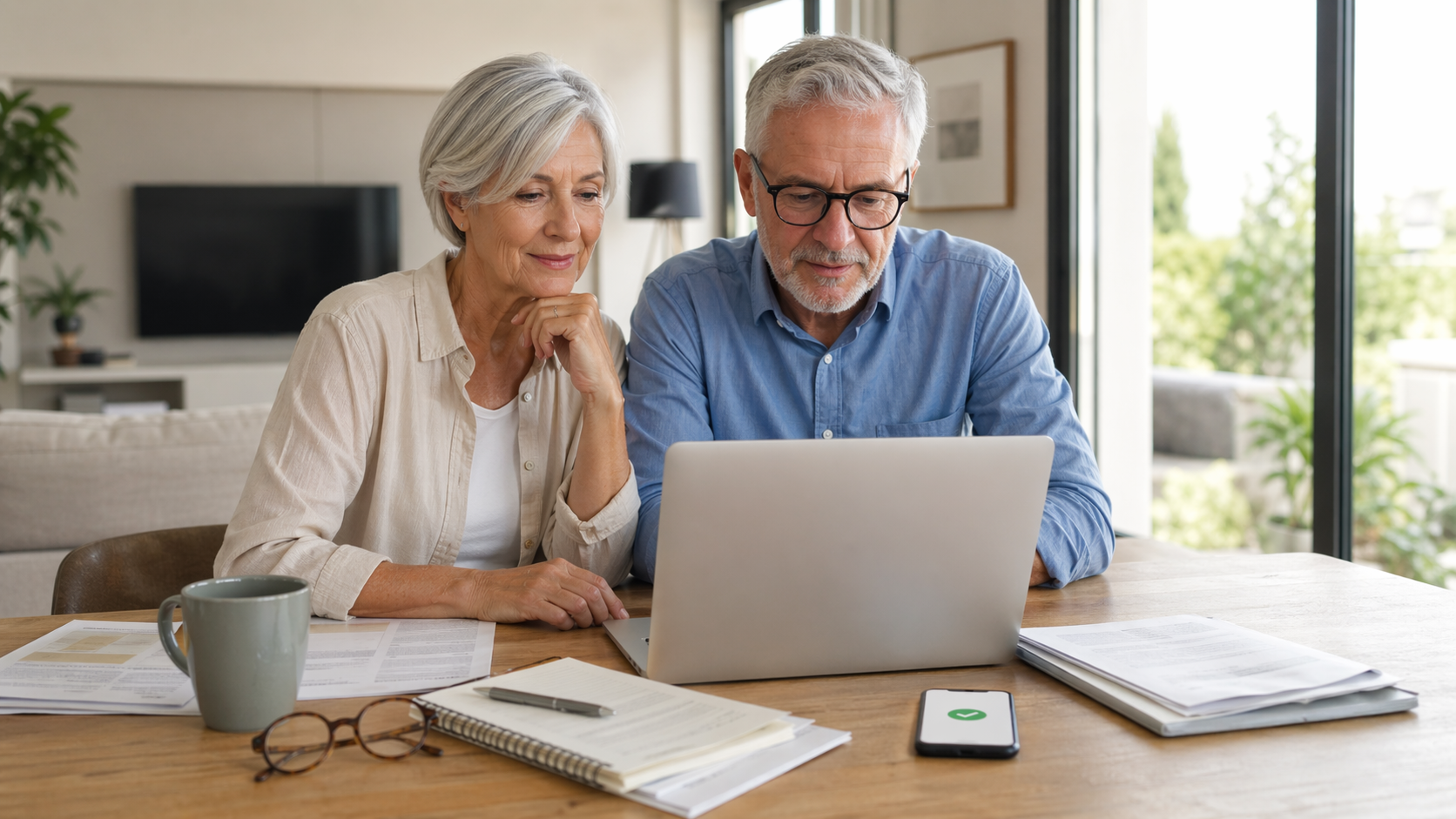 Kredit für Rentner über 70 mit klaren Unterlagen, Rentenbescheid und digitaler Anfrage